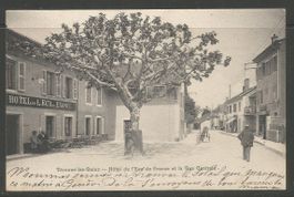 Carte P 1904!! ( Divonne-les-Bains/Hôtel de l'Ecu de France)