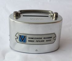 Schweizerische Volksbank Spardose Kässeli