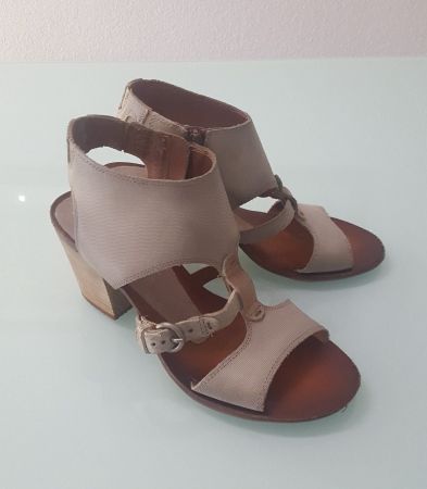 Mjus Leder Sandale Sandalen Grösse 39