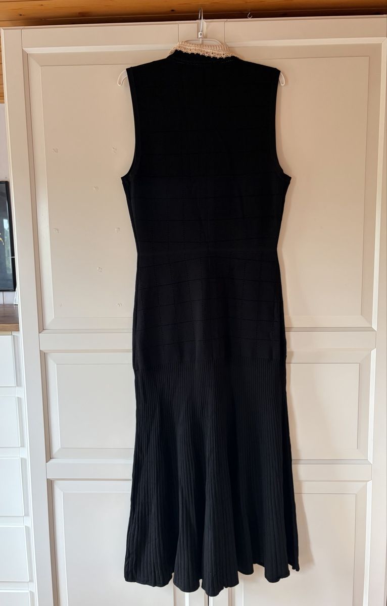 Sandro Vestiti: Sandro Black Elegant Midi Dress – Usato da St.Josefen venduto da lop_lh8d 9