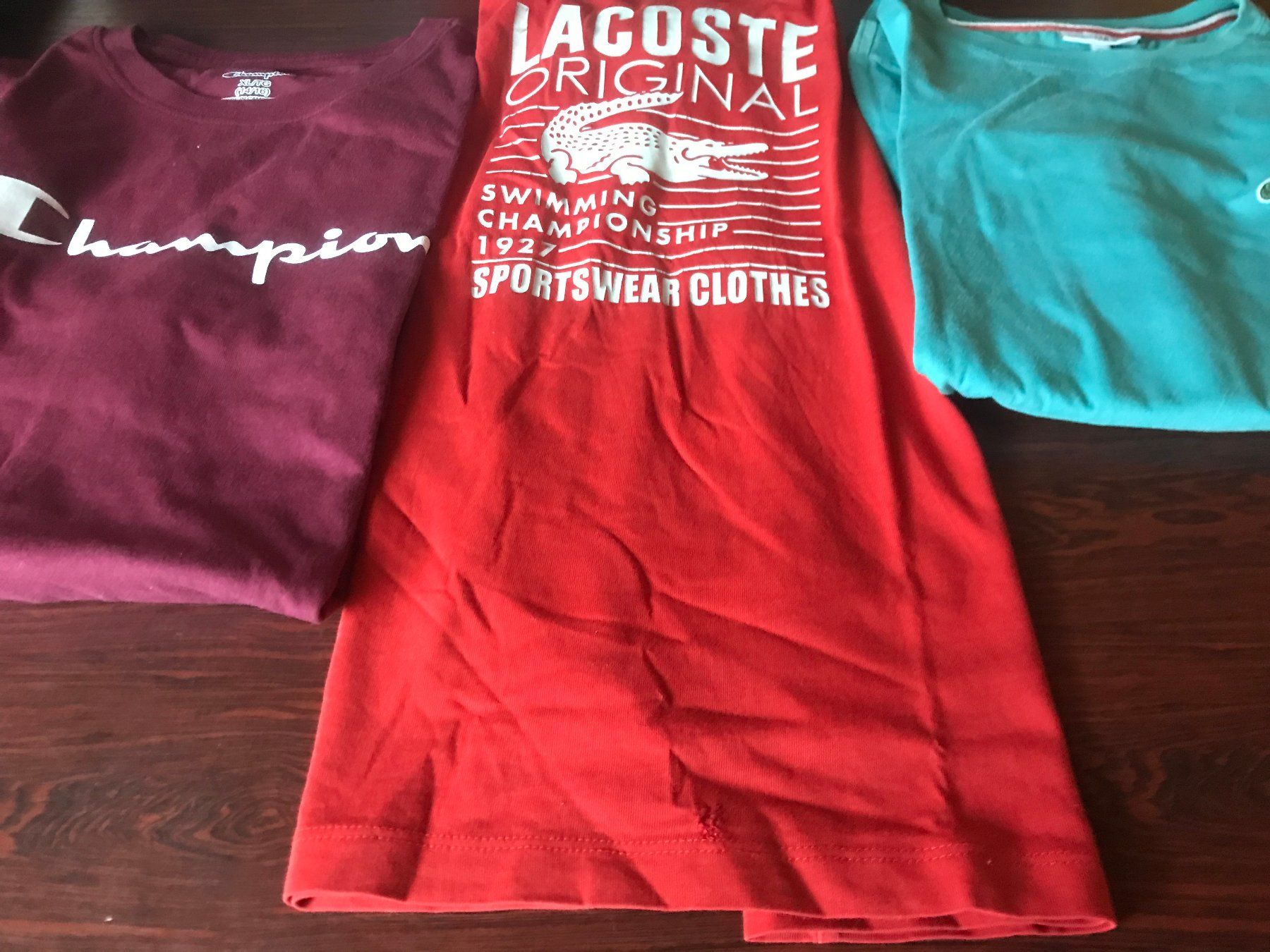 T-shirt: Lot trois t-shirts – Usato da Gorgier venduto da chahn 2