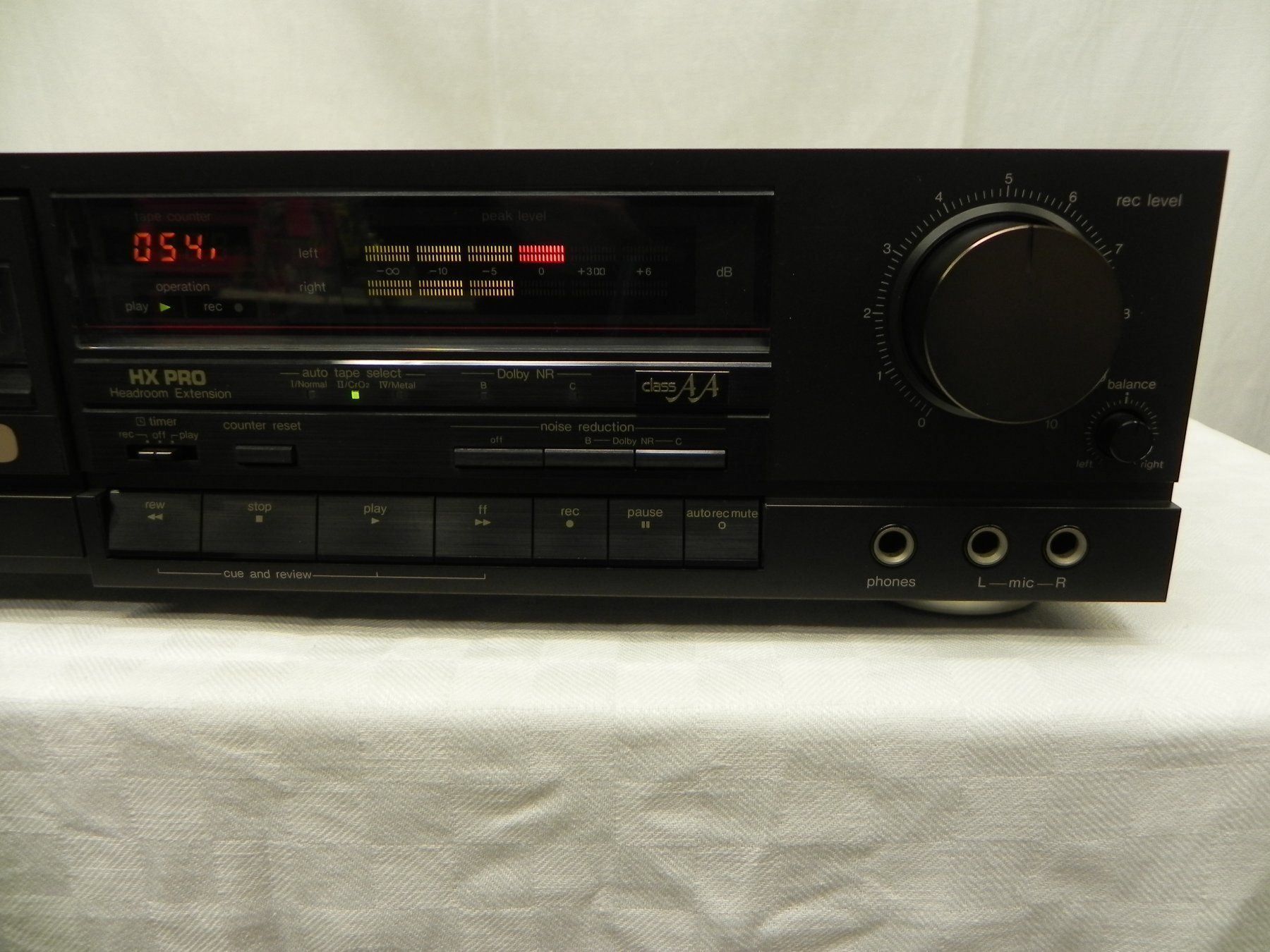Technics Registratori: Technics RS-B505 Cassette Deck HX Pro Total Liquidation – Usato da Basel venduto da Life-Style-Art 2
