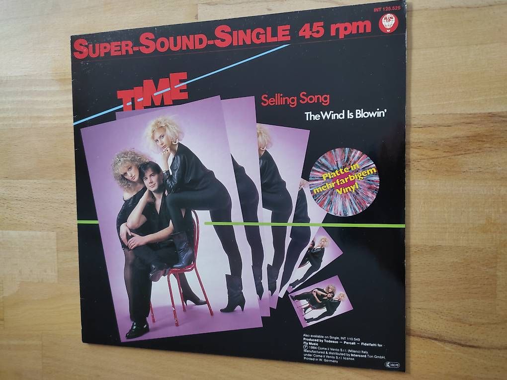 Schallplatten: Maxi Single Vinyl, TIME, The wind is blowin – Gebraucht aus Zielebach von Teneristi