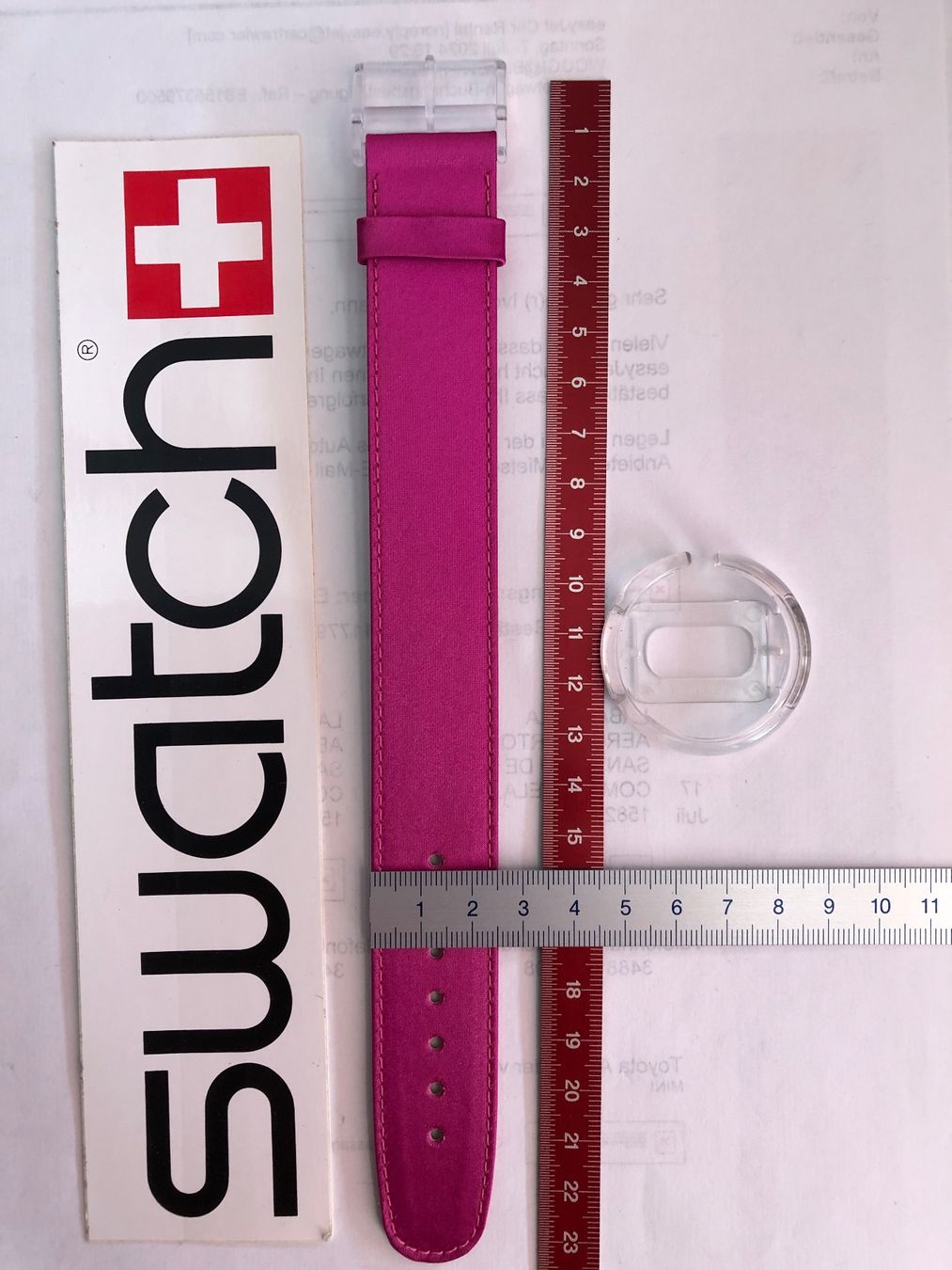 Swatch Orologi: POP Swatch Midi Uhrenarmband – Nuovo (secondo la descrizione) da Biel/Bienne venduto da winnertaco 2