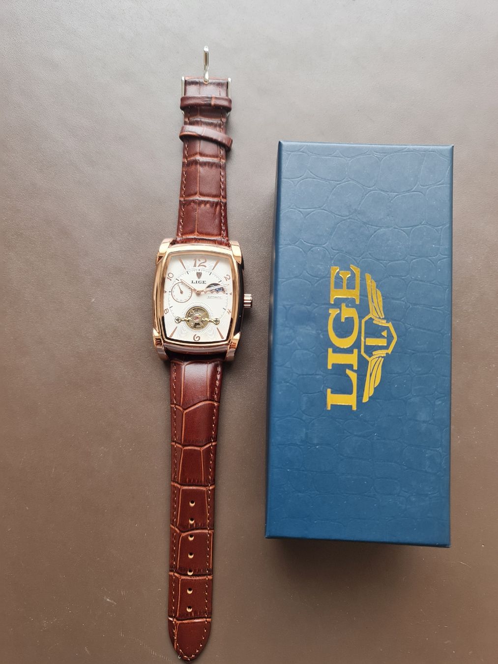 Orologi: Uhr: Lige (mechanisch) – Nuovo e nell'imballaggio originale da Basel venduto da Bafidu 4