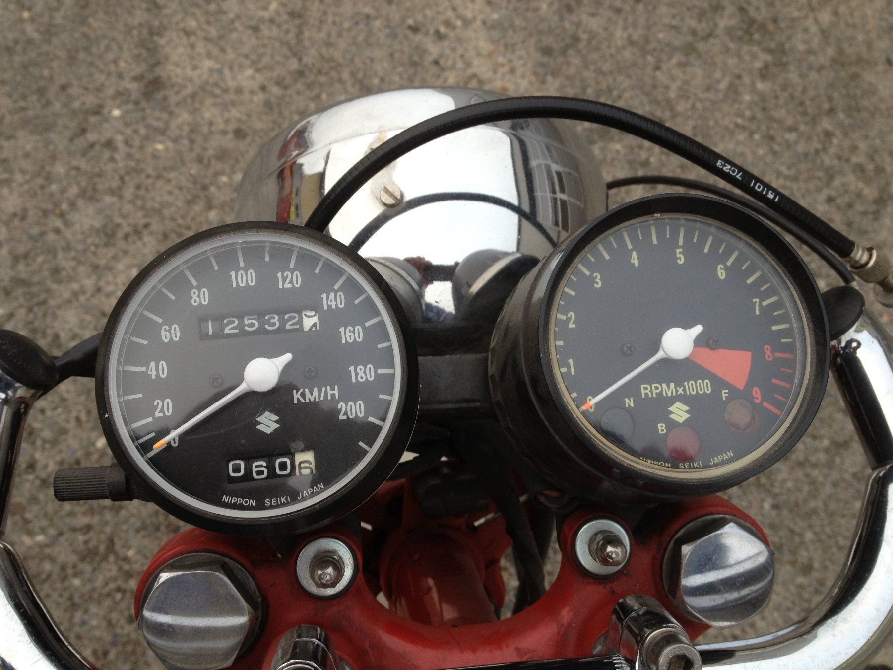Suzuki Strada: Suzuki T-250 Cafe Racer Oldtimer – Usato da Rickenbach LU venduto da Hulibu 5