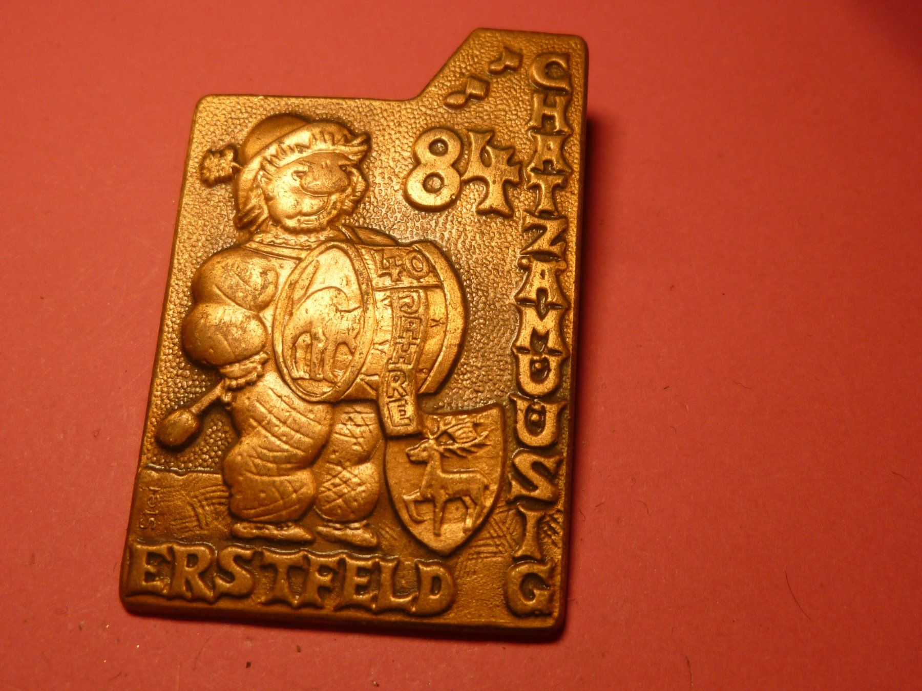 Plaketten & Abzeichen: ERSTFELD 1984 BRONZE – Gebraucht aus Ried (Muotathal) von Mandarin02