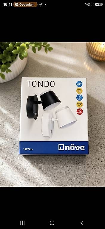 Lampade: LED Wandleuchte  neu & originalverpackt – Nuovo e nell'imballaggio originale da Oberwil-Lieli venduto da Billabong813