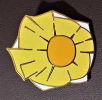 Q813 Pin Rudolf Steiner Schule Luzern / Tag & Nacht - Sonne