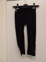 SKINS 3/4-tel Tights schwarz-weiss Gr. XS - 241006