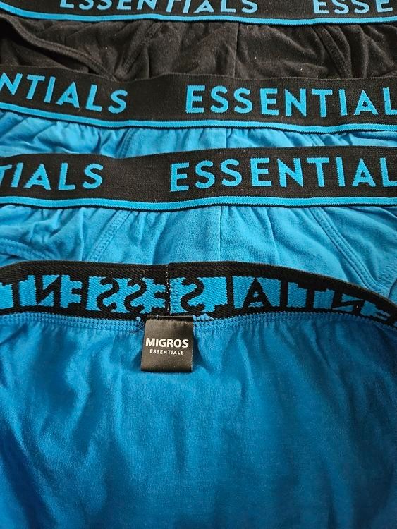 Migros Biancheria intima: 5er Pack Herren Slips von Essentials, Grösse L, Neu – Nuovo (secondo la descrizione) da Kölliken venduto da Rattrap4ever 2
