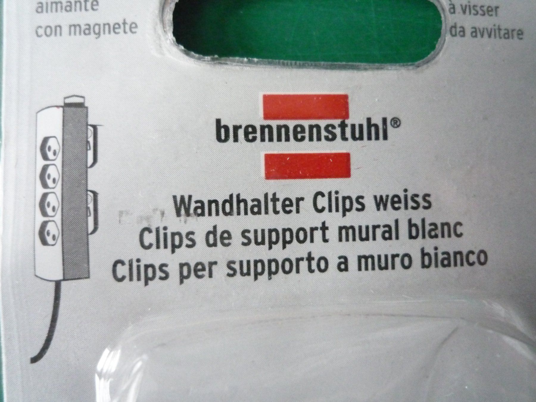 Unità & Adattatore: Adapter HDMI-Kupplung + Wandhalter Clips – Nuovo e nell'imballaggio originale da Rafz venduto da Sonnenblume305 3