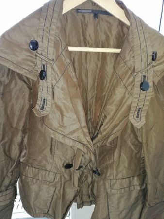 Braune Jacke