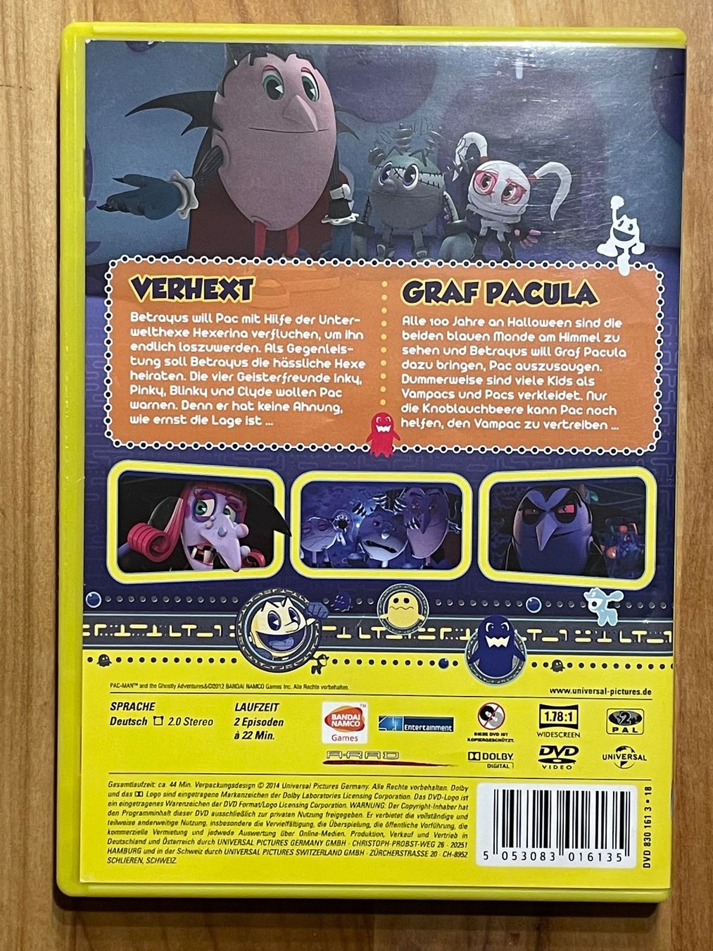 Tutti i DVDs: DVD Pac-Man und die Geisterabenteuer – Usato da Eglisau venduto da felix_ch 1