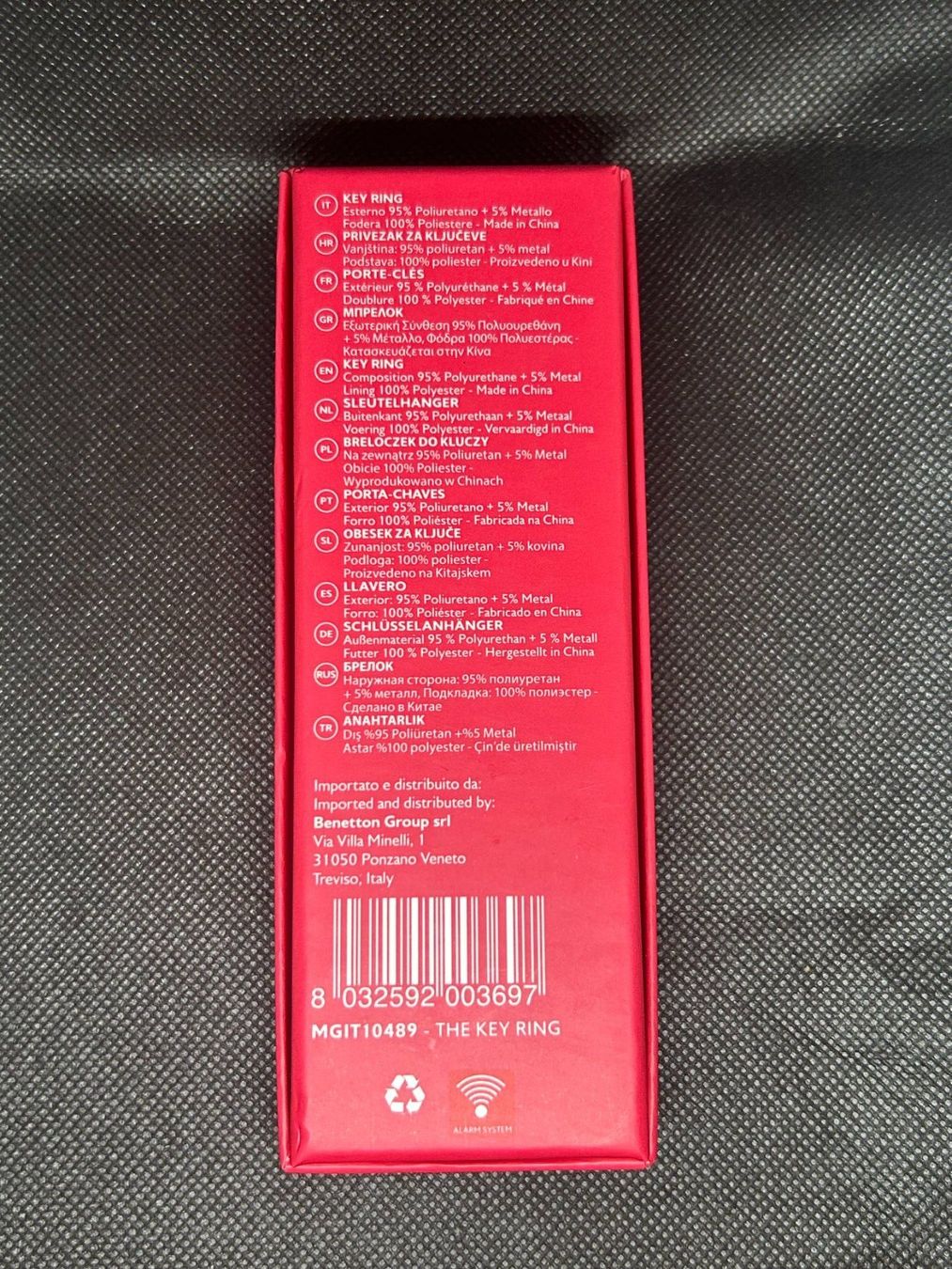 Porte-clés: Benetton Key Ring – D'occasion à Lausanne par Retro-geek 1