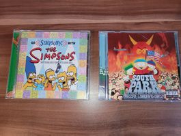 The Simpsons - South Park CD's