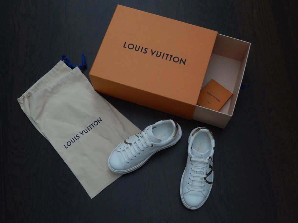 Orig. LOUIS VUITTON Time Out Sneakers Gr. 35,5-36