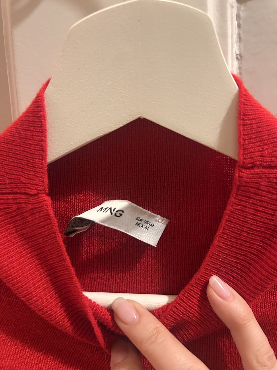 Mango Maglioni & Felpe: Pullover rot Mango – Usato da Zürich venduto da Obstweg 2