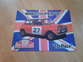 Mini Cooper Monte Carlo Blechschild