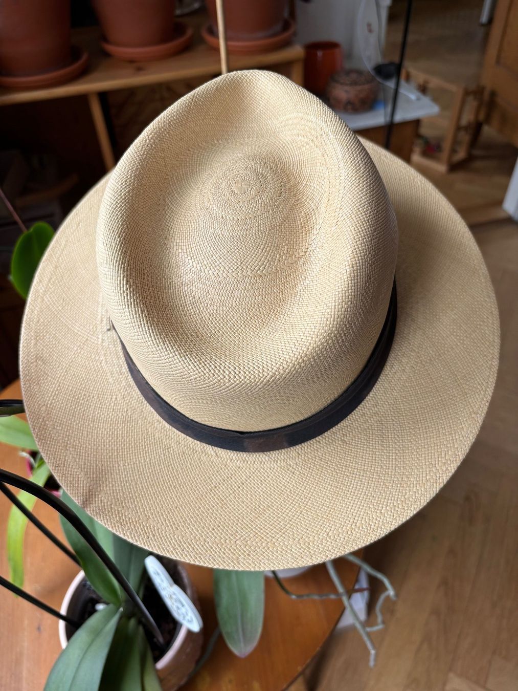Stetson Hüte, Mützen & Caps: Original Stetson Panama-Strohhut – Gebraucht aus Wangen b. Olten von oldies6 1