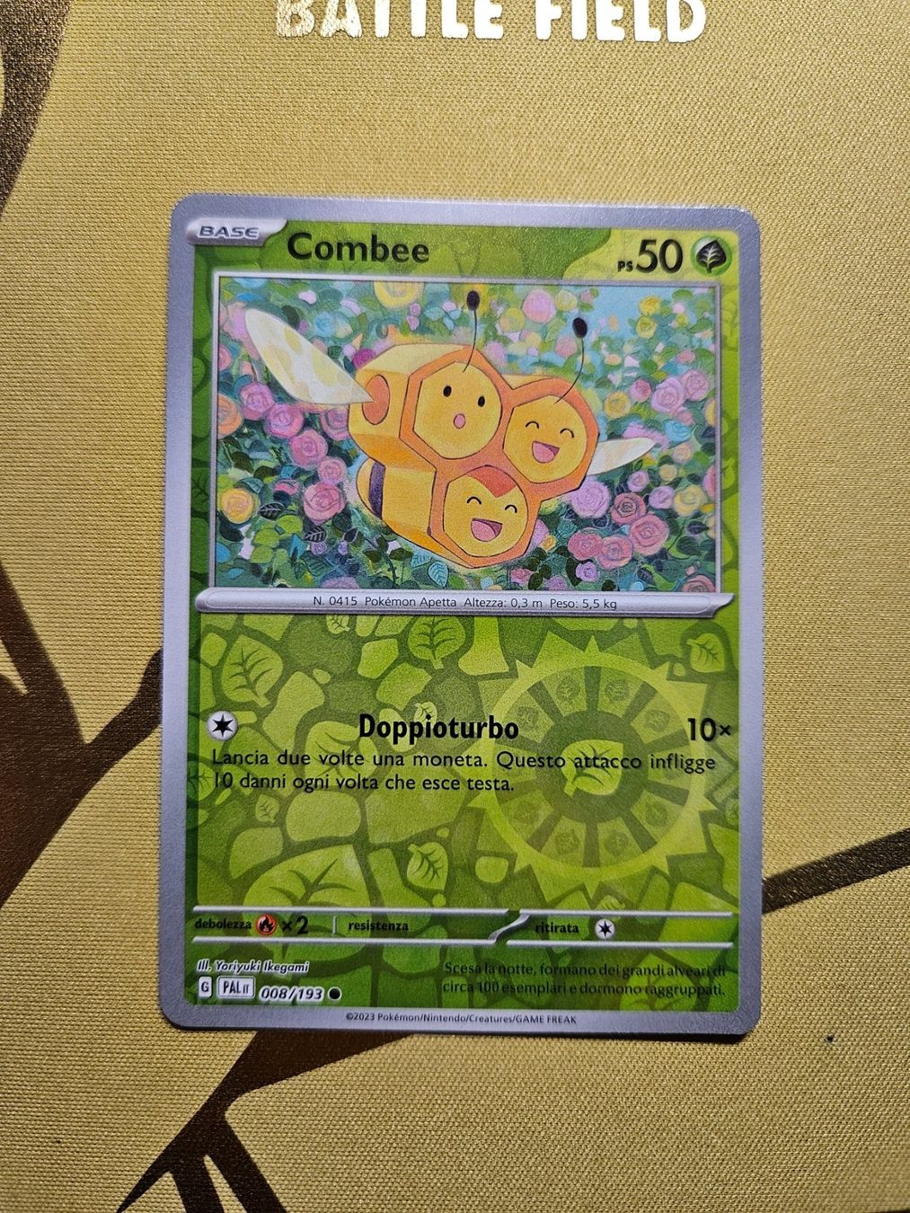 Pokémon Sammelbilder & Trading cards: Paldea Evolved - Combee – Gebraucht aus Bellinzona von Pokemarco