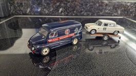 1:43 FIAT 615 MKII VAN FURGONE ASSISTENZA ALFA ROMEO+GIULIA