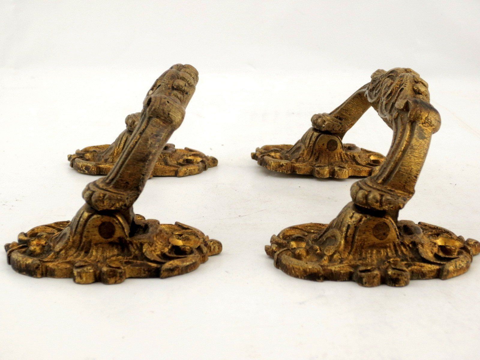 Ferramenta: Bronzegriffe um 1880 bis 1900 – Usato da Burgdorf venduto da Tanthony 5