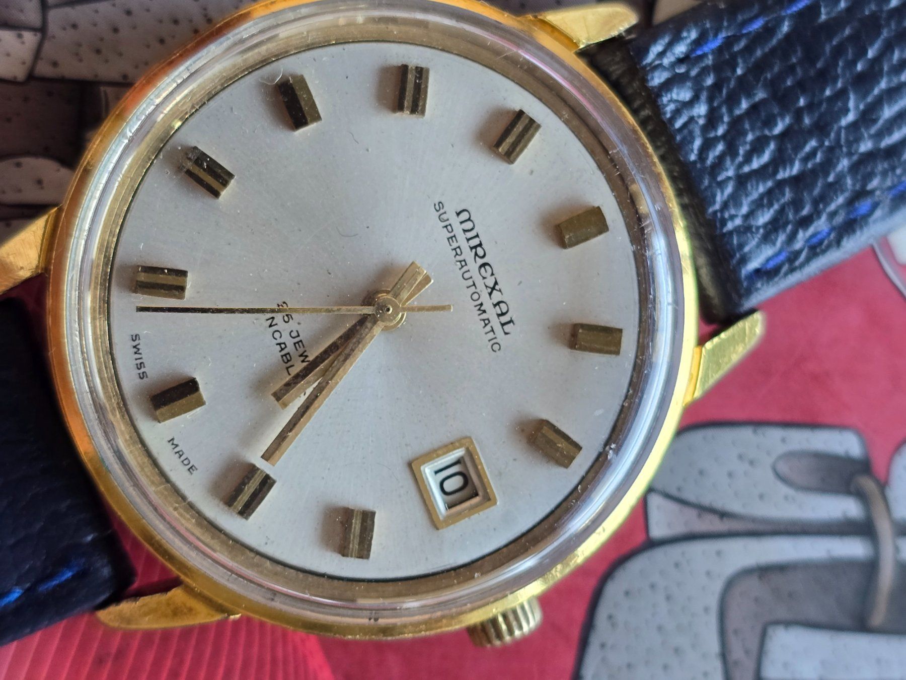 Mirexal Uhren: 241 Mirexal Superautomatic  Date 25 Jewels – Gebraucht aus Muri AG von Corredor 8