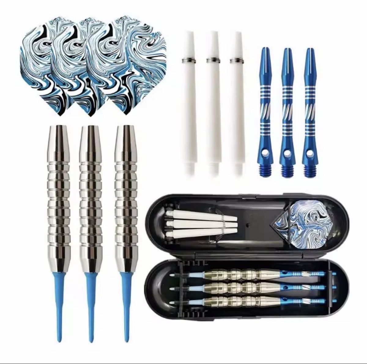 Jeux de fléchettes: Dartset 21g mit Case – Neuf avec emballage d'origine à Arbon par SMjr11 2