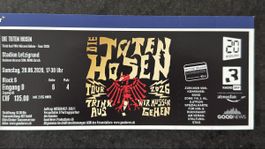 Die Toten Hosen, Zürich 20.06.2026, Block 6, Guter Platz