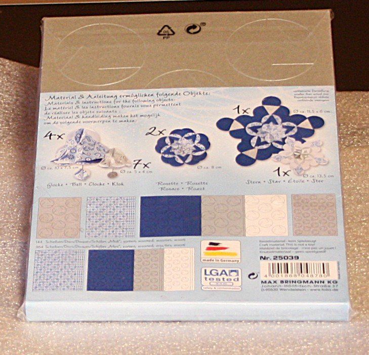 Tutte le decorazioni: Fancy Shapes Winterdeko 508Teile NEU – Nuovo e nell'imballaggio originale da Flüelen venduto da Alt-und-Neu 2