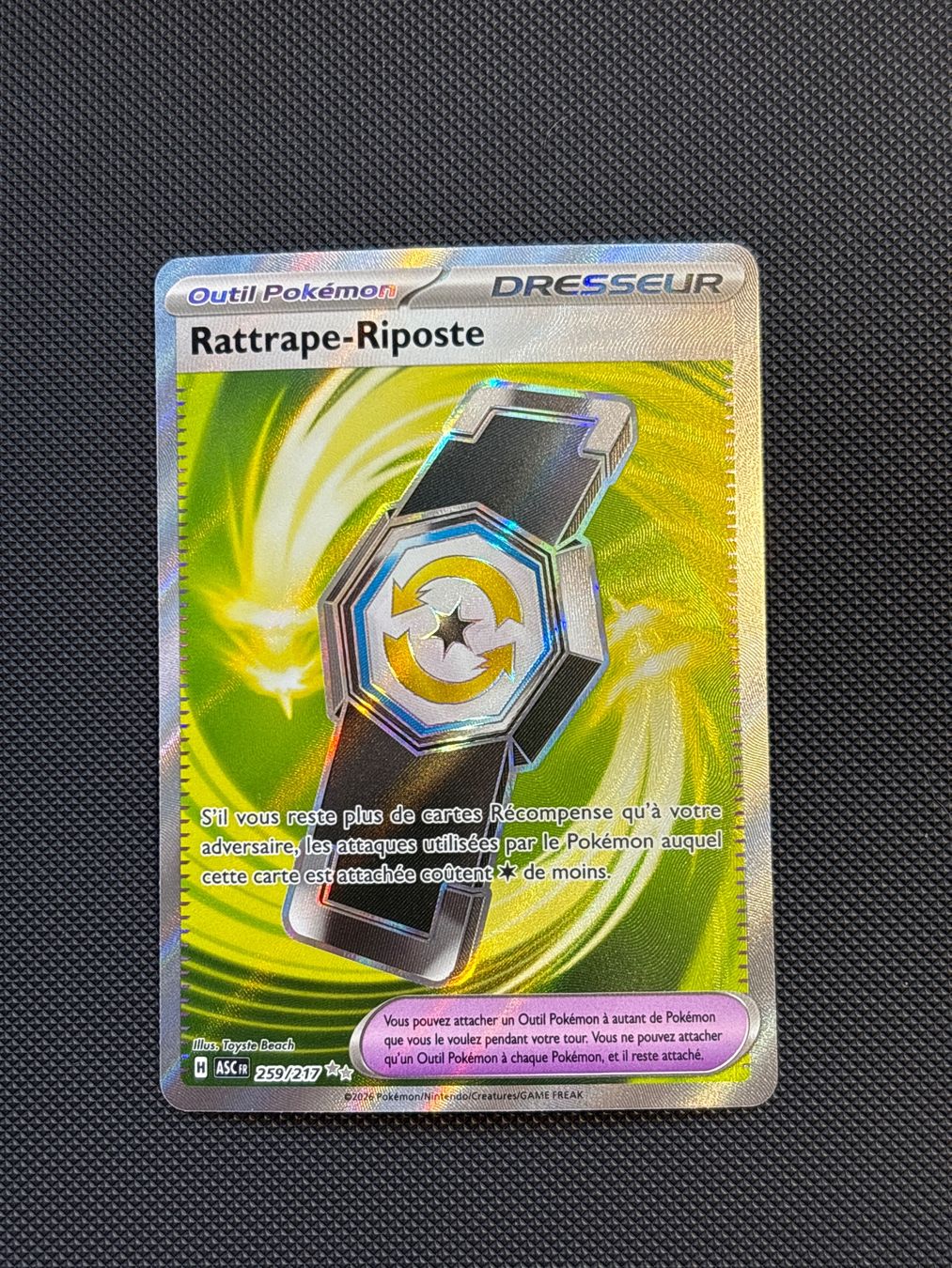 Pokémon Sammelbilder & Trading cards: Fr - Rattrape-Riposte Fullart 259/217 - Pokémon – Neu (gemäss Beschreibung) aus Neuchâtel von caraadryn 2