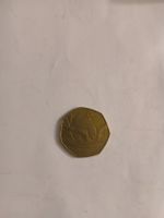Pièce de monnaie 50 Pence 2016 Reine Elizabeth II bon état