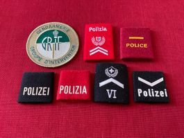 Vintage Polizei Abzeichen