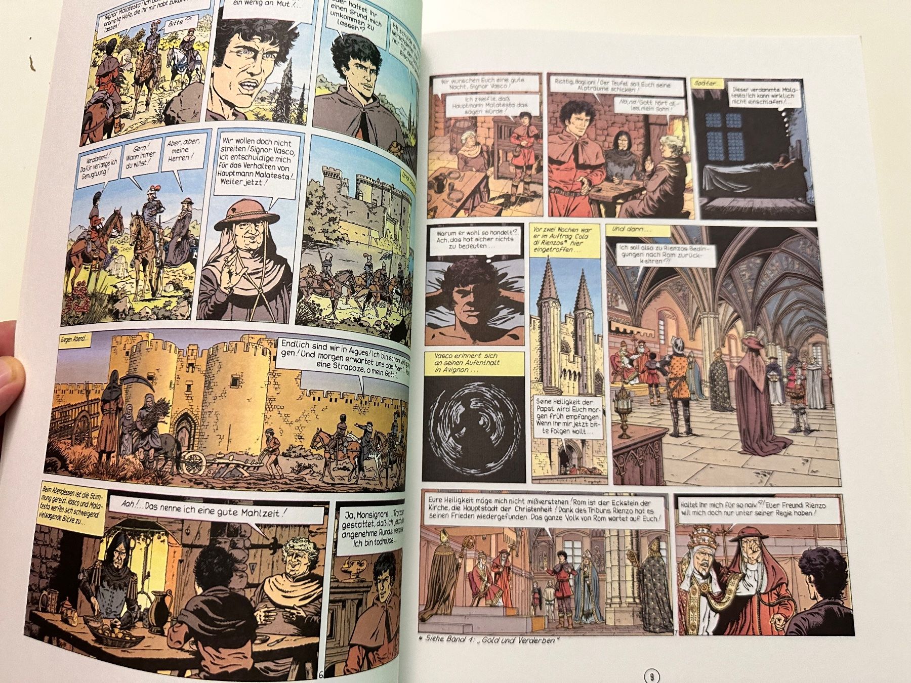 Fumetti: VASCO BAND 2 - EIN TEUFLISCHER PLAN - GILLES CHAILLET – Usato da Münsingen venduto da Ganjam 4