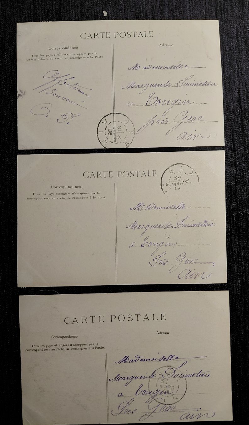 Cartoline postali: carte postale de paris 1900 – Usato da Genève venduto da alex-broc 3