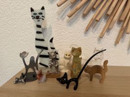 Katzen Figuren Katze Figur Katzenfigur Katzenfiguren
