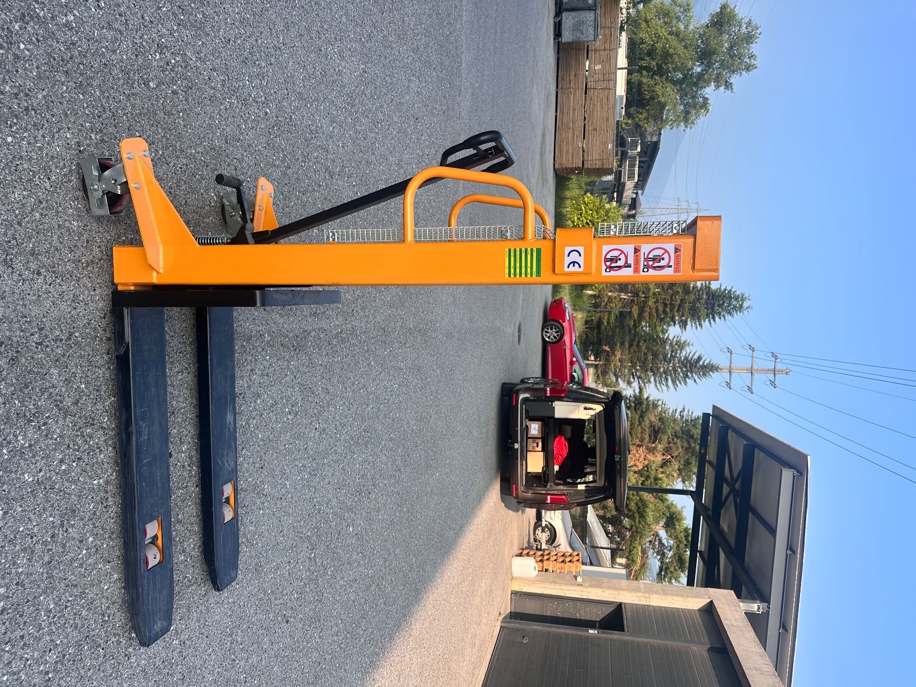 Pallets: Muletto manuale – Usato da Randogne venduto da Swb_120
