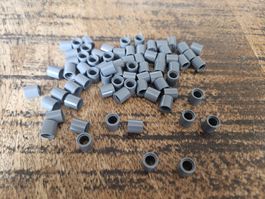 lego 18654 lot de 70 pièces Dark Bluish Gray Technic,