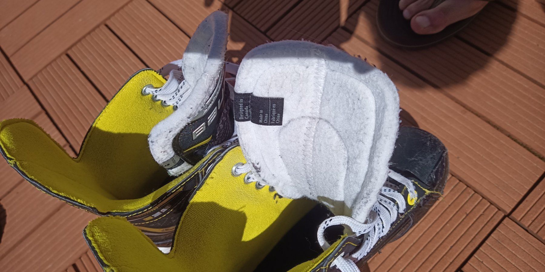 Bauer Pattini da ghiaccio: Eishockey schuhe – Usato da Oberrohrdorf venduto da gdunkel 5