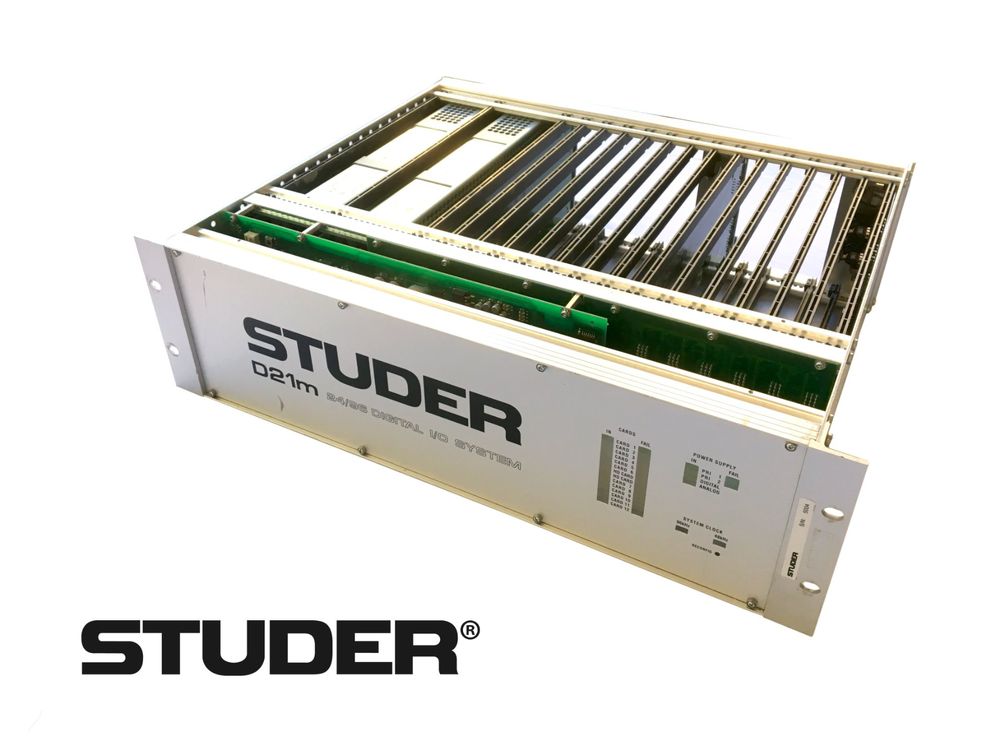 Studer Audio D21m I/O System mit Riedel RockNet 300 (Gebraucht) in ...