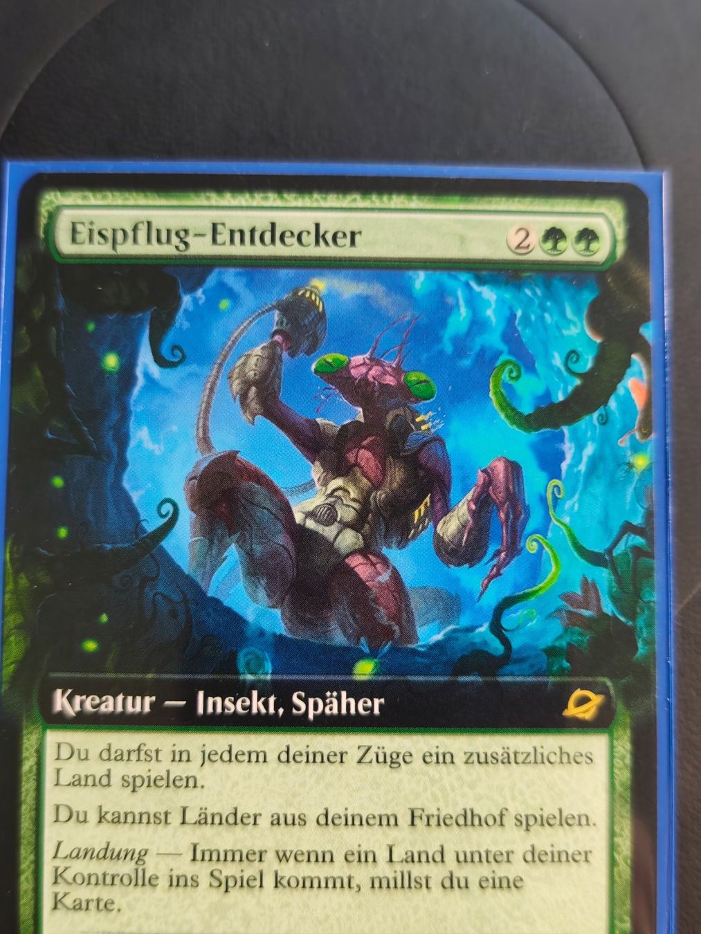 Magic The Gathering Sammelbilder & Trading cards: Eispflug- Entdecker R0343 MTG EOE Borderless – Neu (gemäss Beschreibung) aus Bubikon von el-ectronico 1