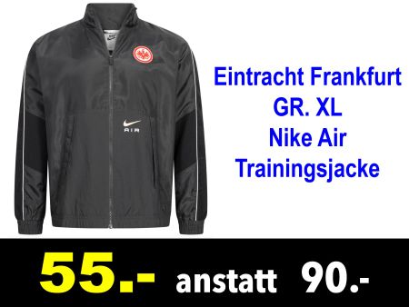 🔴  Eintracht Frankfurt GR. XL Nike Air Trainingsjacke /600Z
