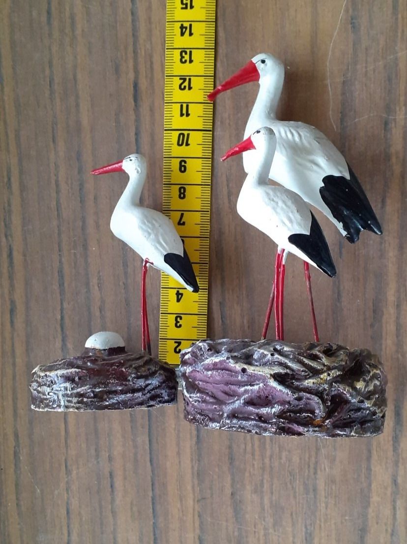 Statuette: Antike Tierfiguren - 2 Störche – Usato da Mörschwil venduto da wunderkiste44 9