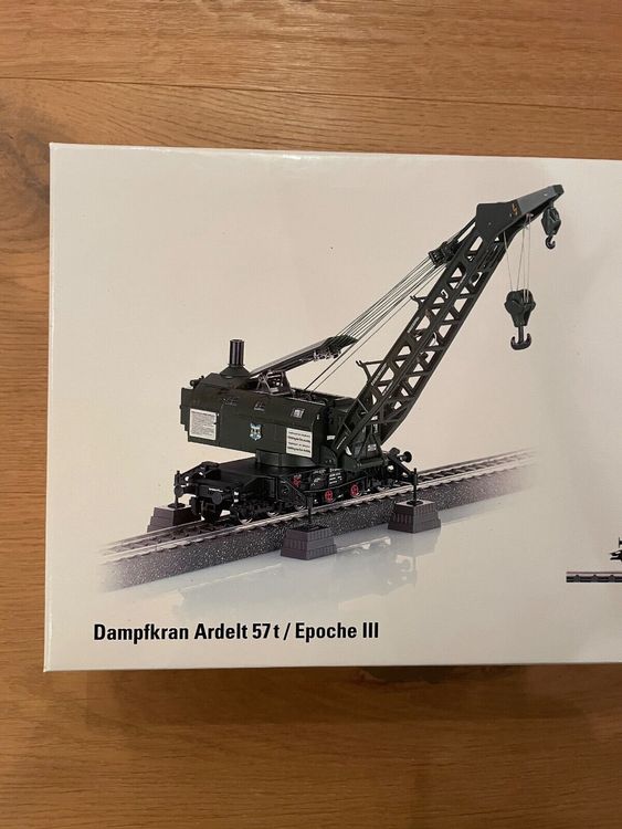 Märklin H0 Art.-Nr. 49570 Dampfkran Ardelt 57t (digital) Neu (Neu und ...