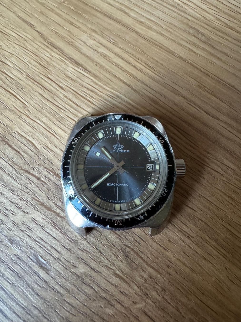Bucherer Uhren: Herrenuhr BUCHERER Exactomatic / Vintage – Gebraucht aus Opfikon von Camparisoda