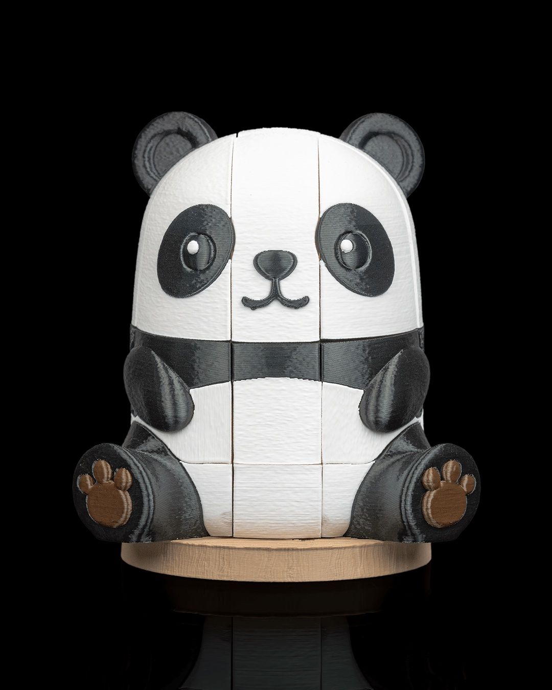 Puzzles: Puzzle 3D Panda Mignon – Neu (gemäss Beschreibung) aus Vicques von PAMB3D
