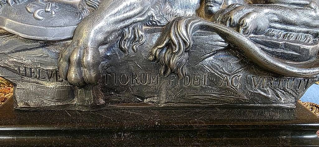 Statuette: Löwendenkmal von Luzern – Usato da Wolfhalden venduto da Nati-Nati 3
