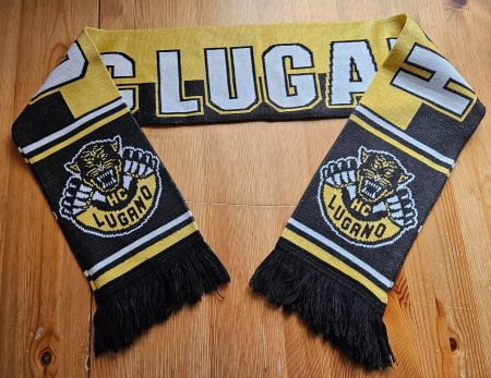 HC Lugano Fan-Schal Schweiz Eishockey HCL Hockey NLA
