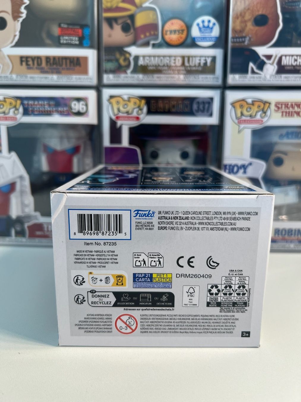Funko Statuette: Funko POP! Animation Solo Leveling Iron Edition Limitée – Nuovo e nell'imballaggio originale da Le Mouret venduto da perfectbijou 5